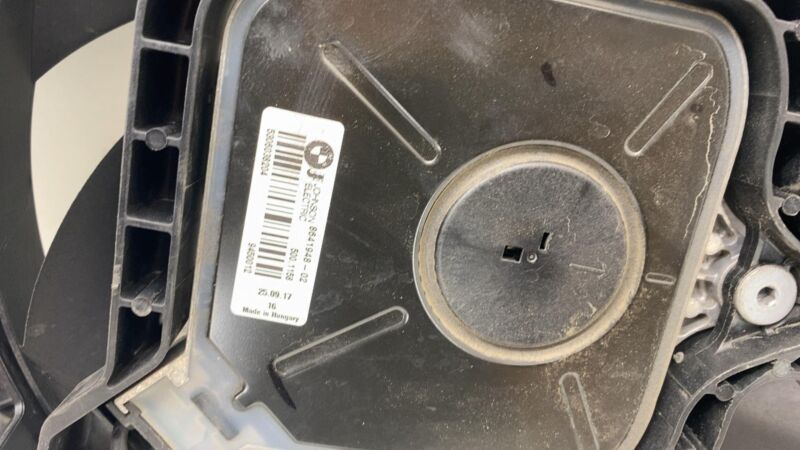 864194802 ⭕ 2014-2020 BMW i3 Hybrid Engine Cooling Radiator Fan Assembly OEM 8641948-02
