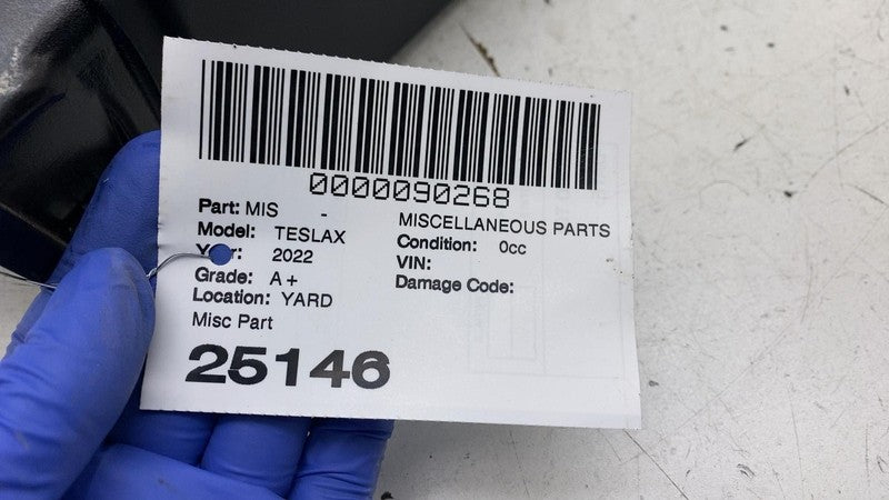 ⭕ 2021-2025 Tesla Model X Right Side Upper and Lower B-Pillar Trim 165