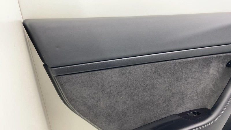 ⭕ 2021-2023 Tesla Model 3 Rear Driver Side Interior Door Panel Trim Ca