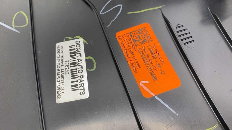 173381024G ⭕ 24-25 Tesla Model 3 Front Left A-Pillar Lower Trim Cover Panel LH 1733810-24-G