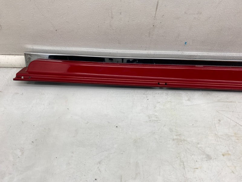 1012217 00 C ⭕ 12-20 Tesla Model S Right Skirt Scuff Plate & Bright Sill Molding 1012217-00-C