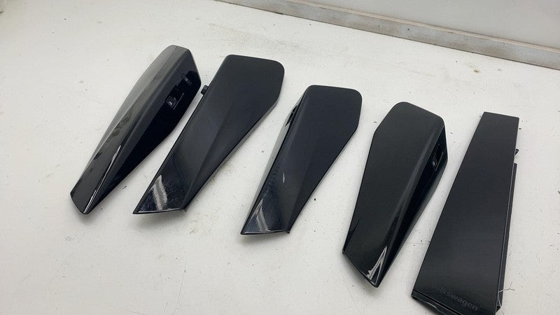 ⭕2021-2023 Volkswagen ID.4 Front & Rear Left & Right Door Panel Trim Cover Black