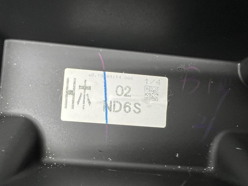 NA1P 60 400E 02 2016-2023 Mazda MX-5 Miata Dashboard Instrument Panel Dash Cover Black Assembly