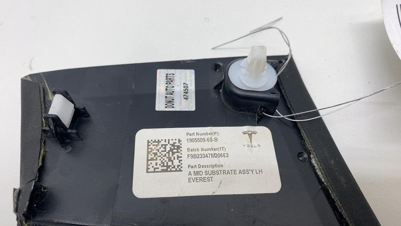 2024 2025 Tesla Cybertruck Front Driver Side A-Pillar Trim Cover Left