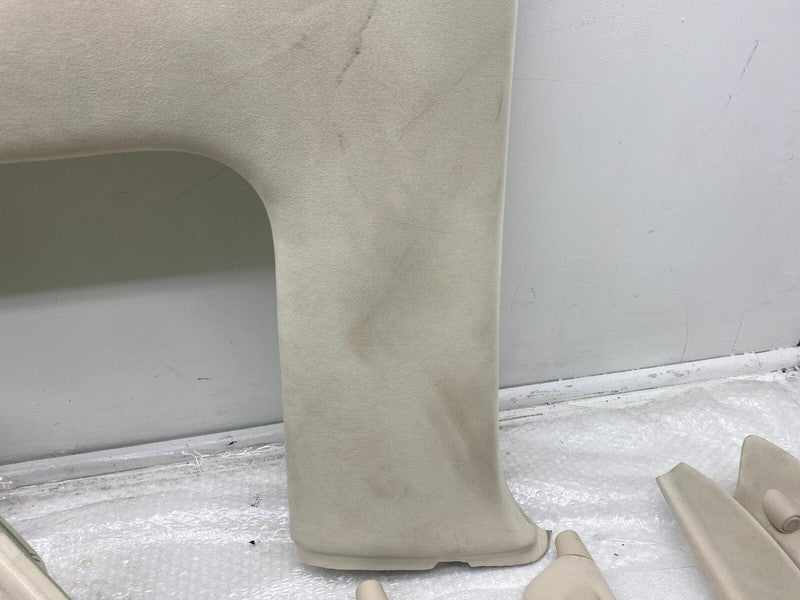 ⭕ 16-20 Tesla Model X SET of Ceiling Headliner Sunvisor Upper A + B +