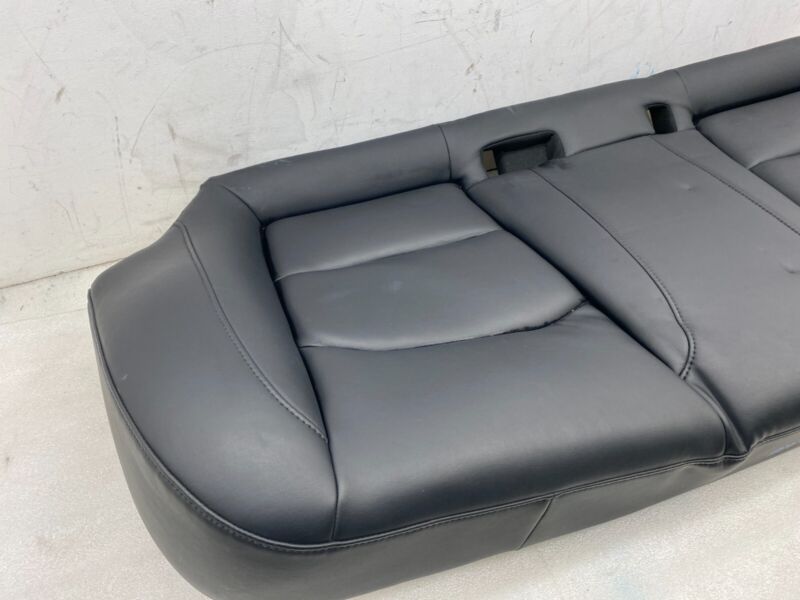 2017-2023 Tesla Model 3 M3 Rear 2nd Row Seat Lower Bottom Cushion Leather Black