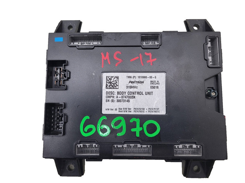 101090600G ⭕ 12-20 Tesla Model S Body Controller BCM Control Module (315MHZ) 1010906-00-G