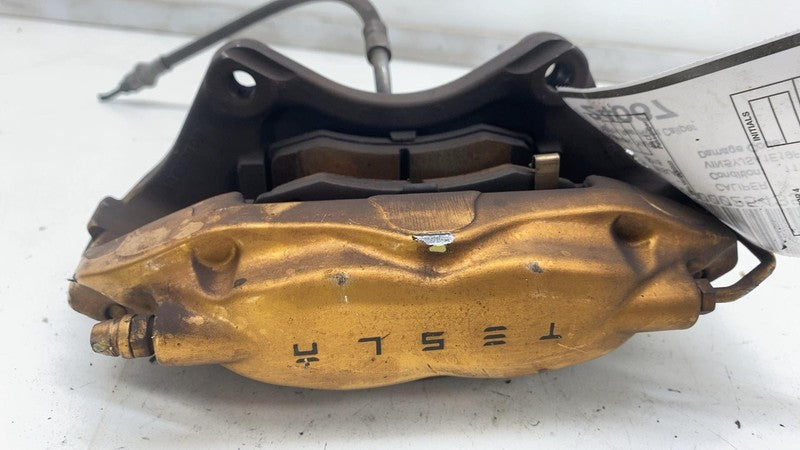 ⭕ 12-20 Tesla Model S Rear Passenger Side Caliper w/ Brake Hose Line R