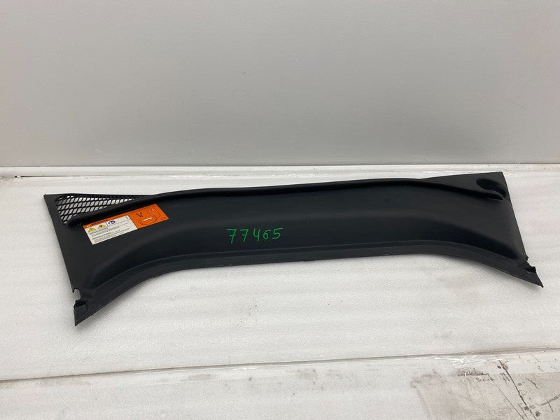 ⭕ 2012-2015 Tesla Model S Rear Under Hood Apron Windshield Cowl Vent Cover Trim