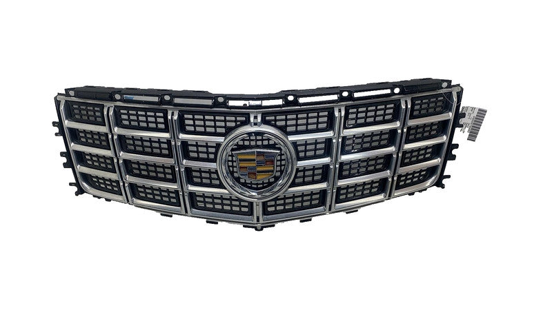 ⭕ 2013-2015 Cadillac XTS Front Bumper Upper Chrome Grille w/ Emblem As