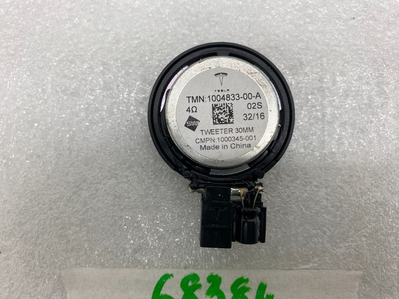 100483300A ⭕ 2012-2020 Tesla Model S X Audio System Speaker Tweeter 30MM Assy 1004833-00-A