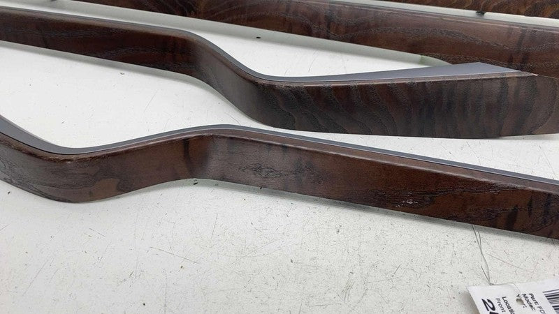 ⭕ 16-20 Model X Front & Rear Door Molding Trim Decor Left & Right Ash