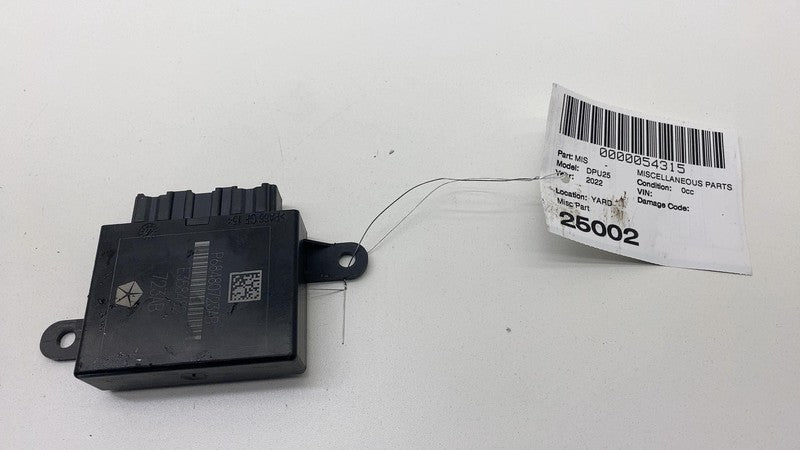 2019 2020 2021 2022 2023 Ram 2500 Driver Park Assist Control Module 68