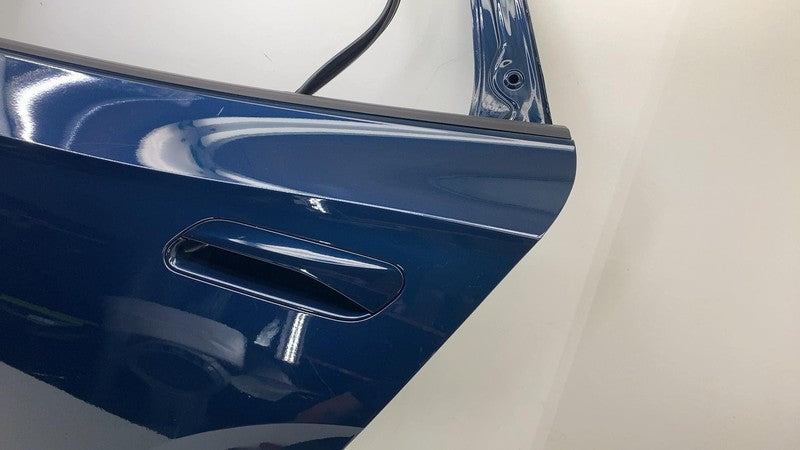 ⭕2023 Volkswagen ID.4 Rear Driver Side Door Shell Panel Cover Left Assembly Blue