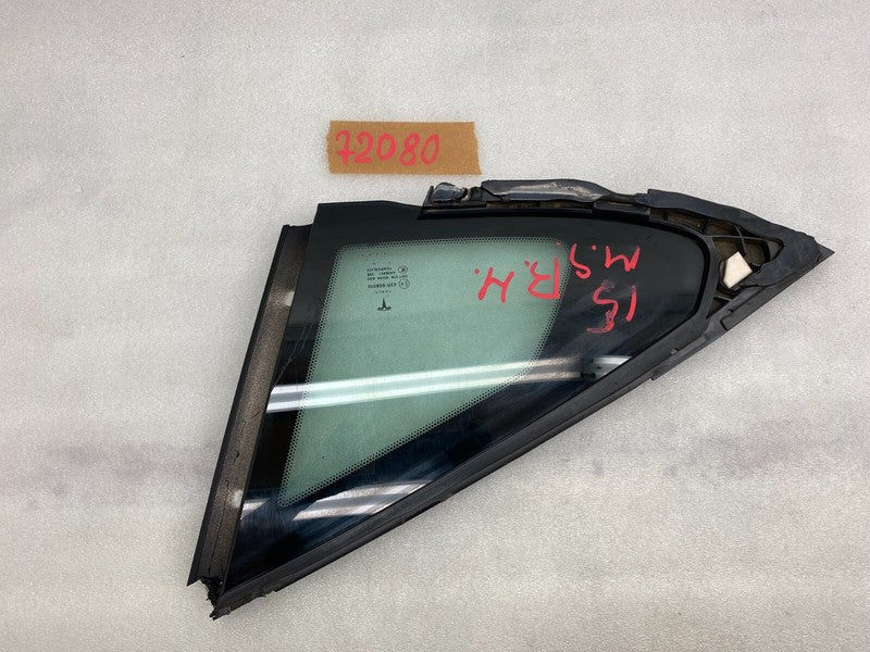 E6 43R-008010 ⭕ 12-15 Tesla Model S Rear Passenger Side Quarter Fixed Glass Right 1051820-00-A