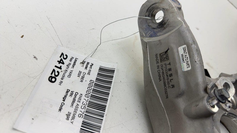 125041600C ⭕ 24-25 Tesla Cybertruck Rear Passenger Side Spindle Knuckle Right 1250416-00-C