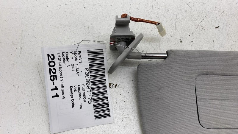 ⭕ 2021-2023 Tesla Model Y Front Sun Visor Left Sunvisor Providence 149