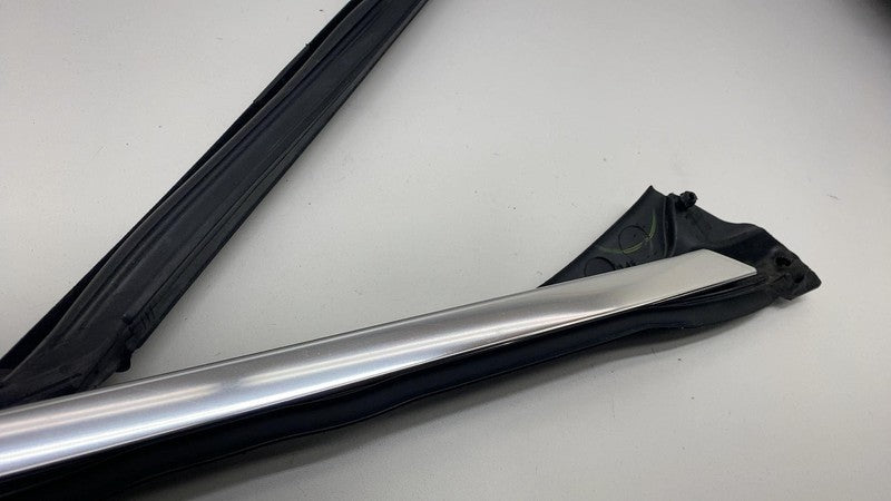 2021 BMW 530e G30 Front Driver Side Window Strip Molding Chrome Trim w