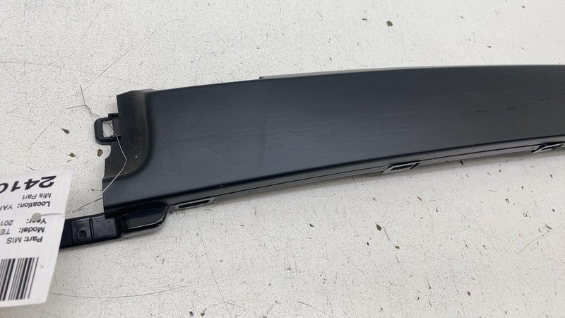 106251700 ⭕ 2016-2020 Tesla Model X Rear Driver Falcon Door Top Trim Panel Left 1062517-00