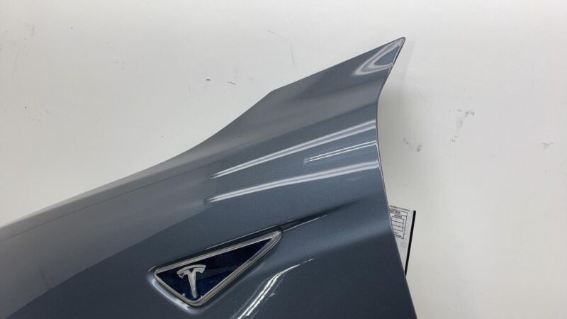 2012-2020 Tesla Model S Front Driver Side Fender Shell Panel Left LH Gray - PMNG