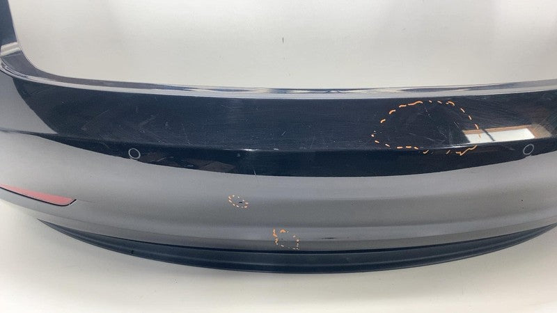 ⭕ 2017-2022 Tesla Model 3 Rear Bumper Cover w/ Park Sensor & Harness B