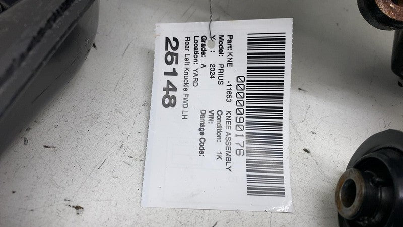 ⭕ 23-24 Toyota Prius Rear Left Knuckle & Suspension Control Arms LH 89