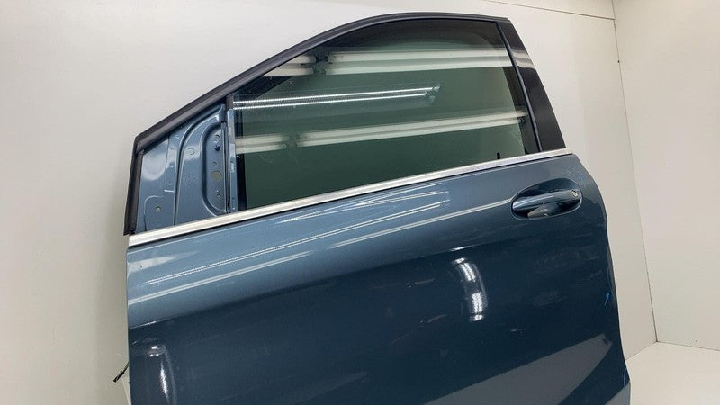 ⭕13-19 Mercedes-Benz B-Class Front Driver Side Door Shell Panel Left LH Blue 894