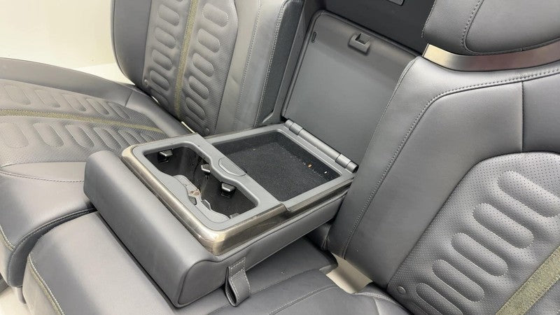 ⭕ 2022-2024 Rivian R1T Rear Left & Right 2nd Row Seat Leather Black Assembly OEM