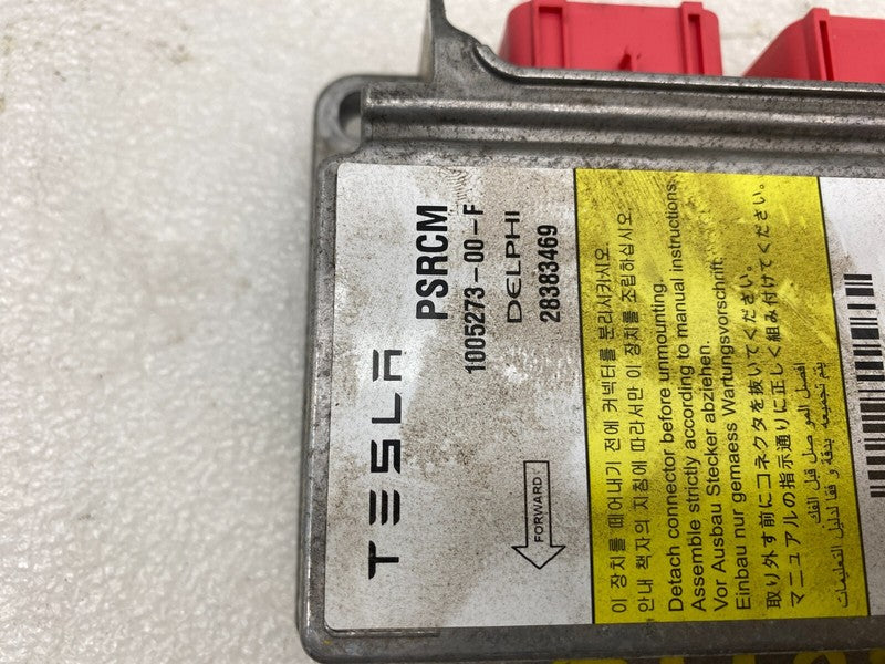 1005273 00 F ⭕ 2012-2015 Tesla Model S Passive Safety Restraints Control Module 1005273-00-F