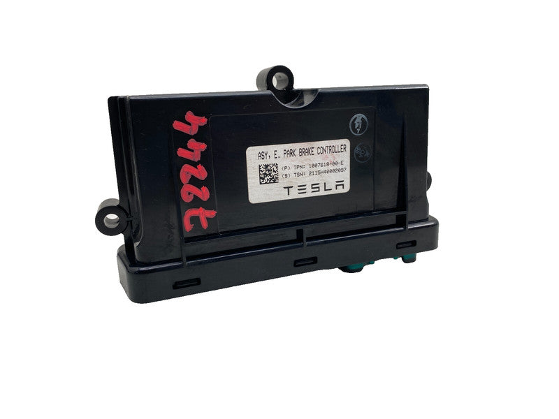 100761800E ⭕ 12-20 Model S X Electronic Parking Brake Controller Module Unit 1007618-00-E