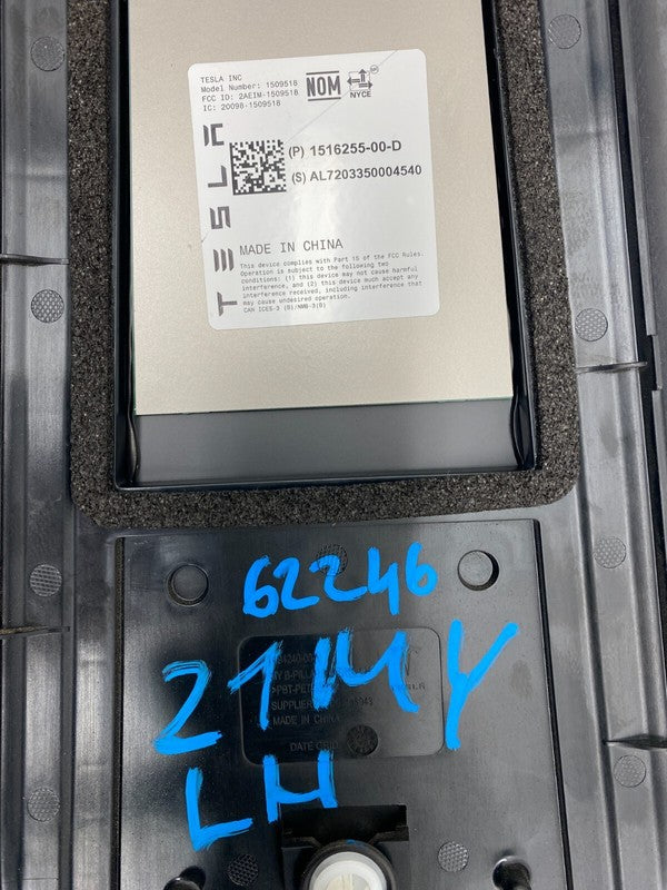 1494240 00 A ⭕ 20-23 Model Y Left Exterior B-Pillar Applique Trim w/ Camera LH 1506885-00-E
