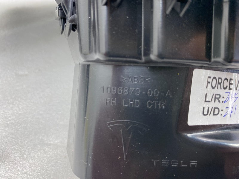 1042774 00 ⭕ 2016-2020 Tesla Model X Front Right Dashboard Air Vent Grille Trim 1042774-00