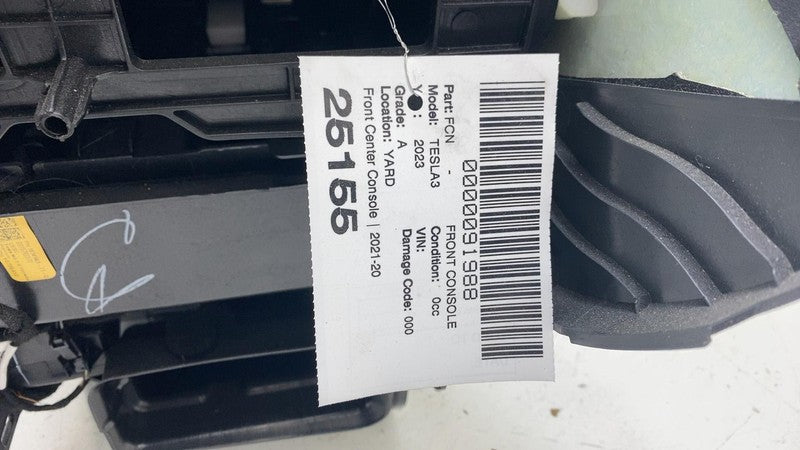 ⭕ 21-23 Model 3 Front Floor Center Console Armrest & Carrier GEN2 1614