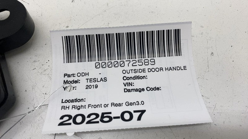 ⭕ 16-20 Model S Front or Rear Right Exterior Door Handle Outer Gen3.0