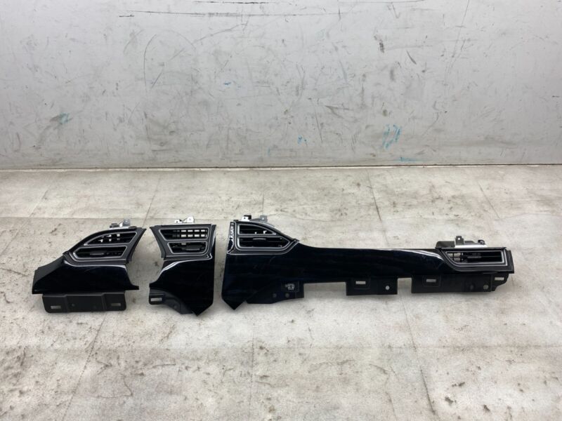2016-2020 Tesla Model X SET of Dashboard Left + Right + Middle Air Vent Outlet