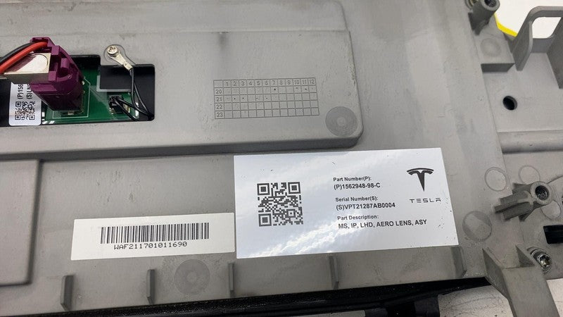 ⭕ 21-25 Model X Dash Speedometer Cluster Instrument Panel Aero Lens 15