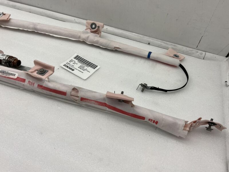 1005262 00 H 2012-2020 Tesla Model S Passenger Side Roof Curtain Safety Airbag Right Assembly