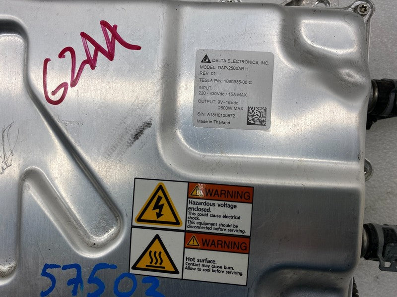 ⭕ 16-20 Tesla Model X High Voltage DC-DC Inverter Converter Module 106