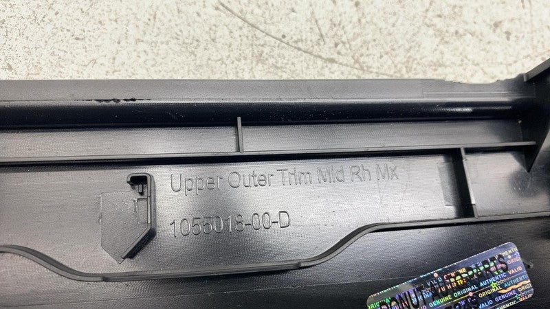 ⭕ 2016-2023 Tesla Model X RearRight Upper Door Trim Panel Cover 105501