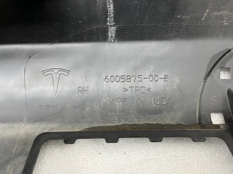 6005875 00 E ⭕12-20 Model S Passenger Side Rocker Panel Outer Sill Molding Right 6005875-00-E