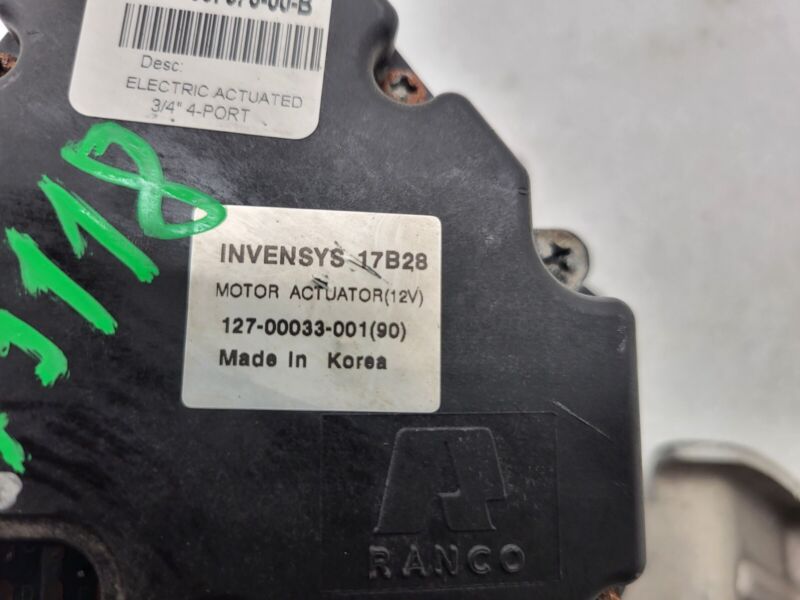 2012-2020 Tesla Model S X Coolant Pump Cooling Valve Actuator 4-Way w/ Bracket
