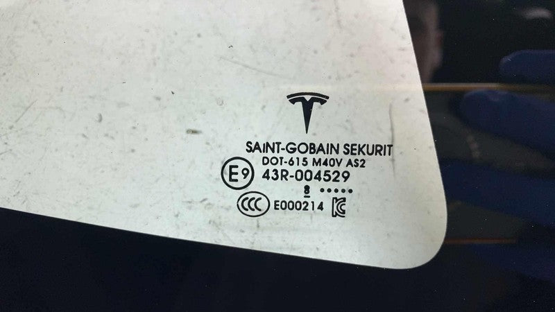 1080706-00 ⭕ 2017-2020 Tesla Model 3 Rear Right Quarter Fixed Window Glass OEM 1080706-00