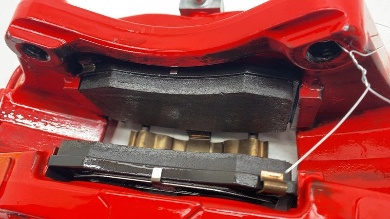 ⭕ 2016-2020 Tesla Model X Rear Caliper w/ Brake Hose Line Left Red 102