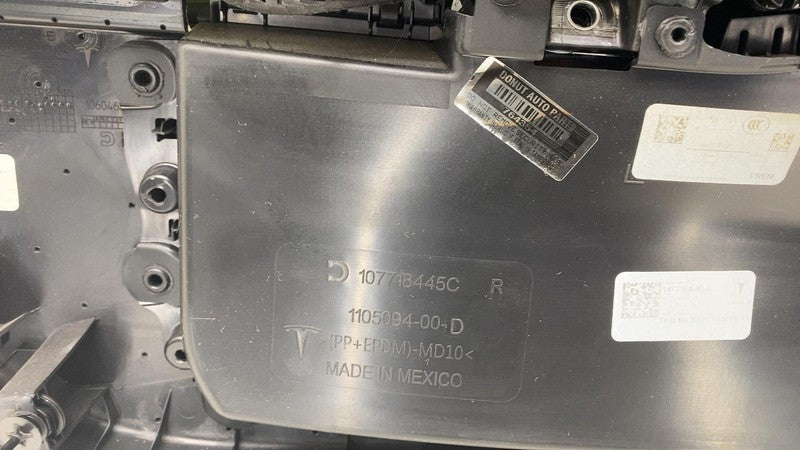 1105094-00-D ⭕ 17-20 Tesla Model 3 Front Passenger Side Interior Door Panel Trim Card Right