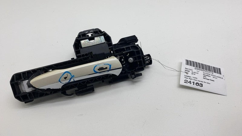 A 204 760 24 34 16-19 Mercedes-Benz GLE350 Rear Passnger Right Exterior Door Handle White - 799