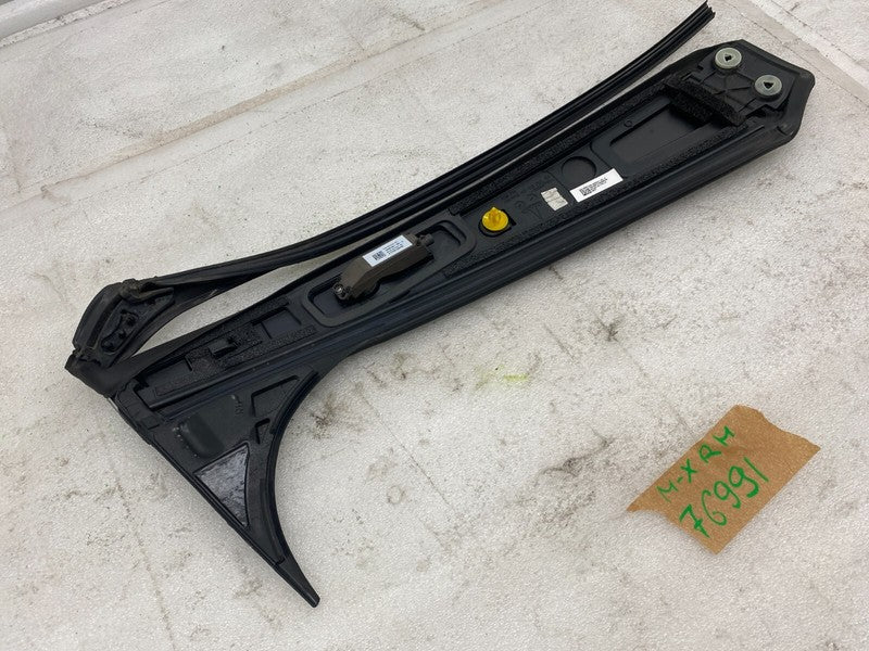 1092312 00 C ⭕ 2016-2020 Tesla Model X Right B-Pillar Applique Trim Molding w/ Camera & Seal