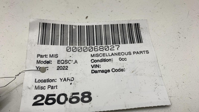 ⭕ 2022 Mercedes-Benz EQS 450+ V297 Outside Air Fine Particle Matter Sensor OEM