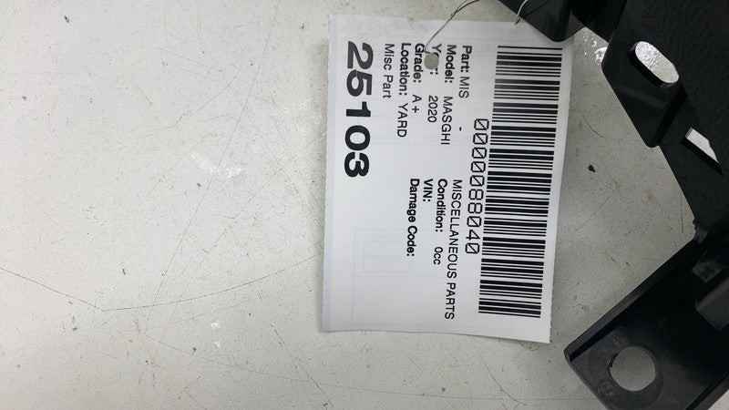 ⭕ 2014-2020 Maserati Ghibli Lower Dashboard Knee Trim Panel w/ Switch