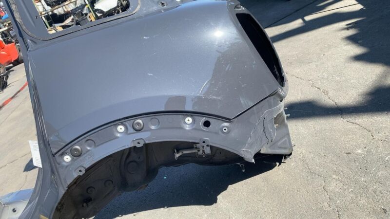 ⭕2015-2020 Mini Cooper S Rear Left Quarter Body Side Panel Structural Frame Gray