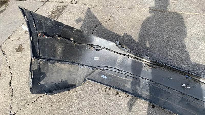 ⭕ 2016-2020 Tesla Model X Rear Bumper Fascia Cover w/ Park Sensor Assy Gray PMNG